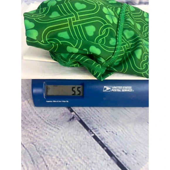 CVG Constantly Varied Gear Green Celtic Shamrock Strap Sports Bra Womens Medium - Picture 9 of 9